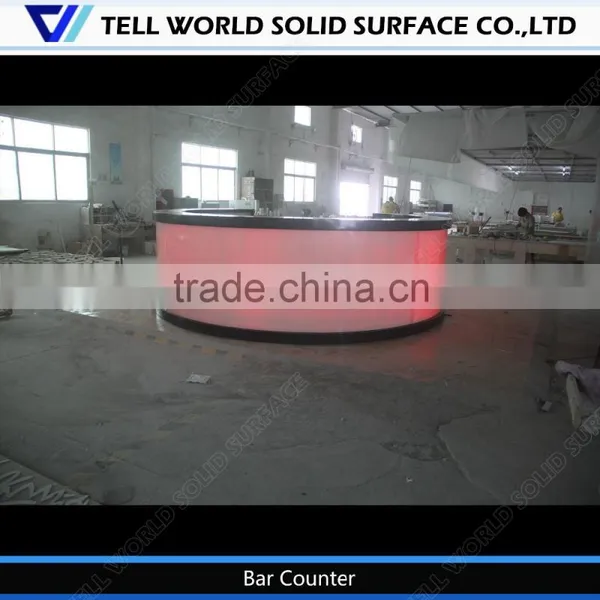 Hot Sale Bar Counter/illuminated Led Bar Counter/around Bar Counter photo-3