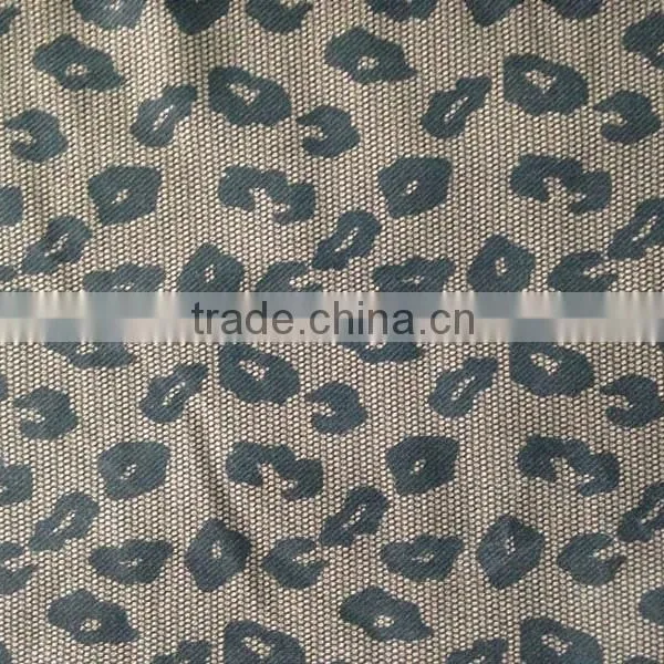 Knit Prints Denim Fabric
