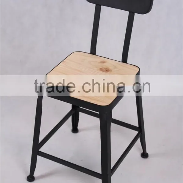 2016 New Design Iron Metal Type Dining Chair Vintage photo-3