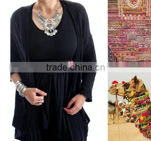 2016 Fashion Coin Tassel Bohemia Gypsy Vintage Choker Collar Statement Necklaces photo-5