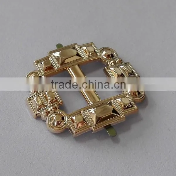 Gold Plating Plastic Shoe Decorations Accessories photo-2