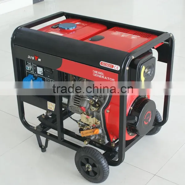 BISON CHINA TaiZhou 3 Phase Diesel Generator Alternator 5kva 5kw Genetator photo-2