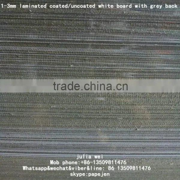 High Quality One Side White Grey Chipboard photo-4