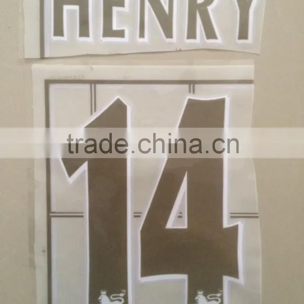 Jersey Numbers and Letters Nameset and Number Flock Washable Iron on Transfer Paper photo-3