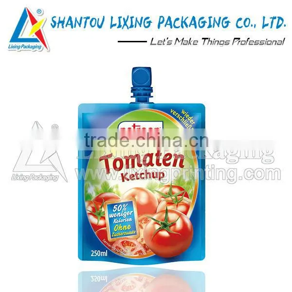 LIXING PACKAGING Patent Layer Lemon Juice Spout Pouch