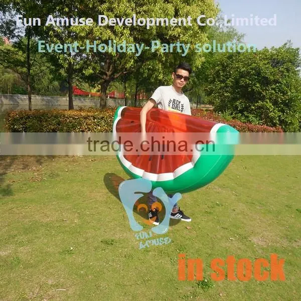 Water Play Equipment Fruit Watermelon Pool Float Inflatable Donut photo-3