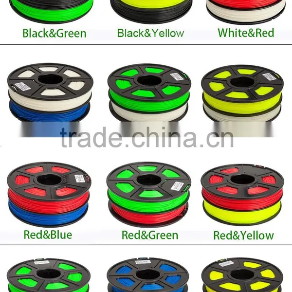 High Quality 3D ABS Bicolor Filament 3d Printer Filament photo-6
