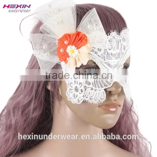 White Masquerade Festival New Design Fashion Party Mask Malaysia photo-2