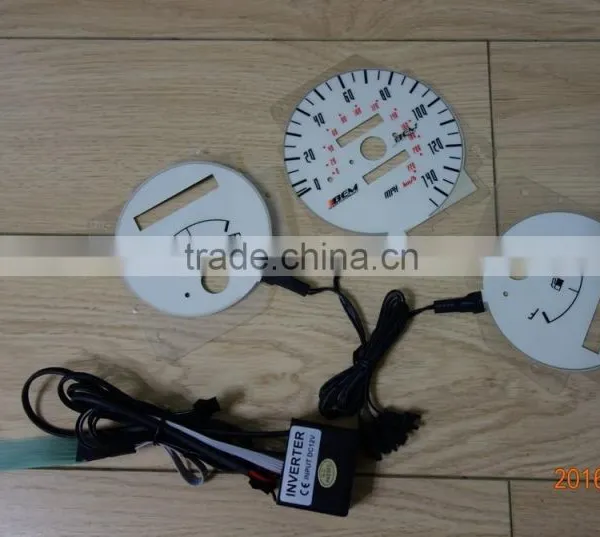 Superior quality EL auto Meter / EL glow car Meter / EL glow auto Meter