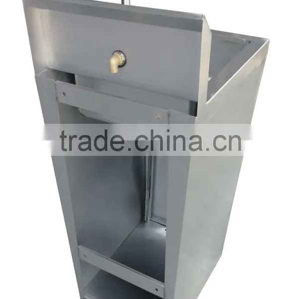 NSF Approval Stainless Steel Foot Pedal Hand Wash Sink photo-2