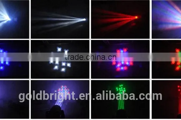 9pcs Rgbw 4in1 Led Matrix Effect Light Led Small Moving Head Matrix photo-3