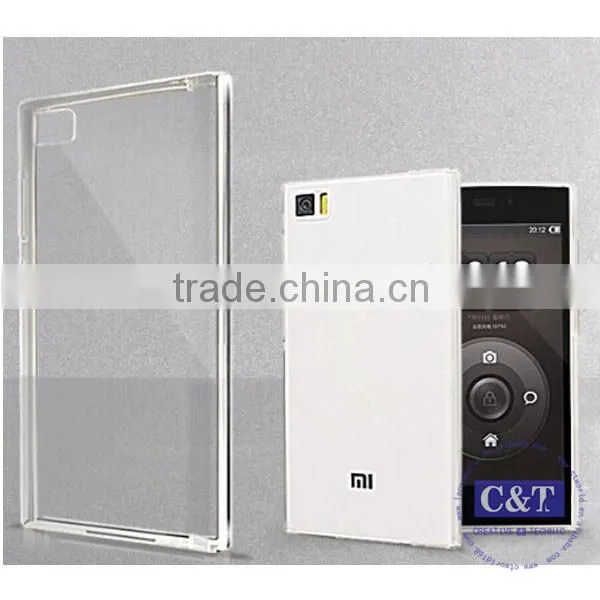 C&T Ultrathin 0.3mm Soft TPU Gel Case for Xiaomi Mi3 Back Cover photo-5