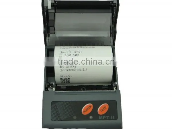China Handheld 58mm Pos Receipt Android Barcode Portable Printer ---mpt-ii photo-4