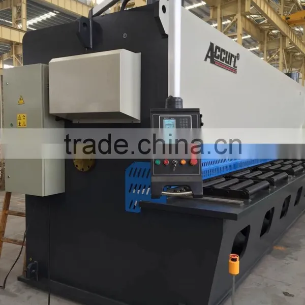 Cheap Estun E21s System Control 10X5000mm Hydraulic Guillotine Shearing Machine photo-5
