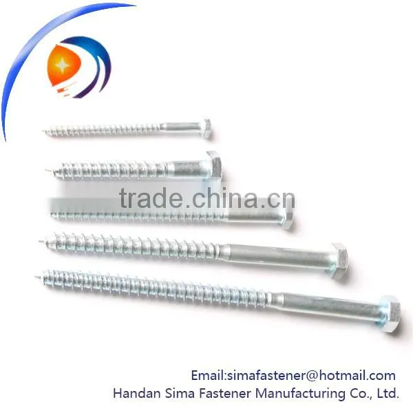 Carbon Steel OEM Lag Bolt Price in China