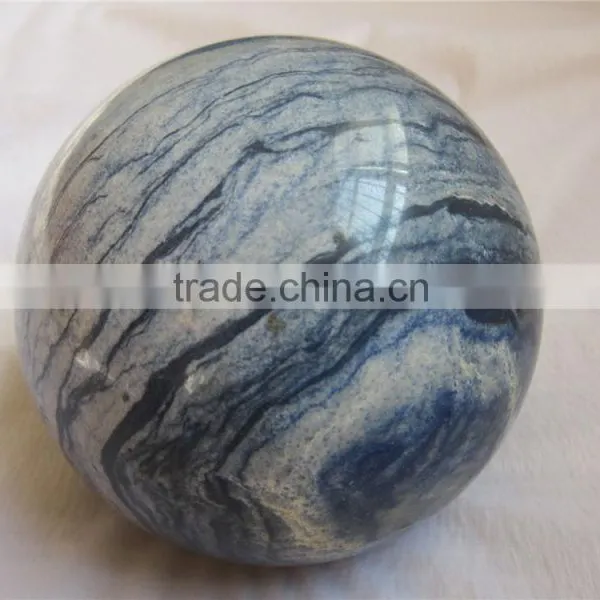 2015 New Arrival Factory Direct Rough Blue Aventurine Stone Ball for Healing photo-4