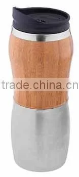 Auto Mug With 100%natural Bamboo