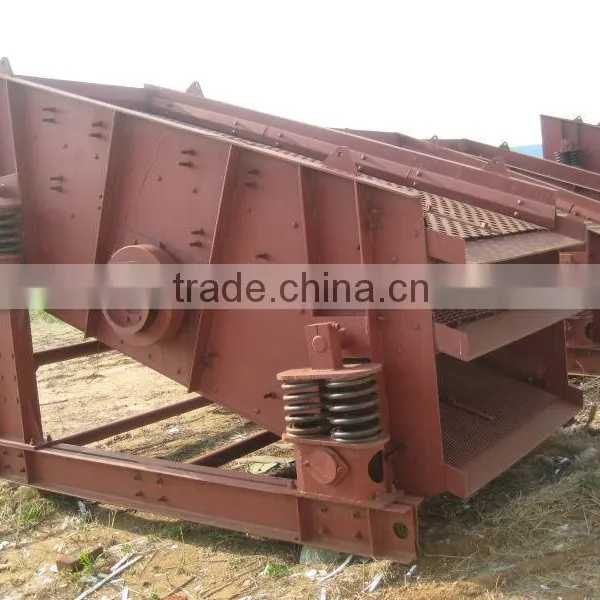 High Efficiency Double Deck Round Vibrating Screens 2016 Ghana Market Feldspar Mining photo-2