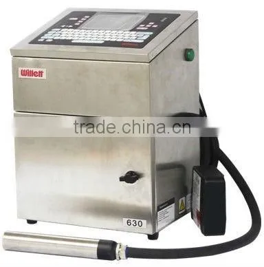WIILETT 630 best-sell date code inkjet printer price
