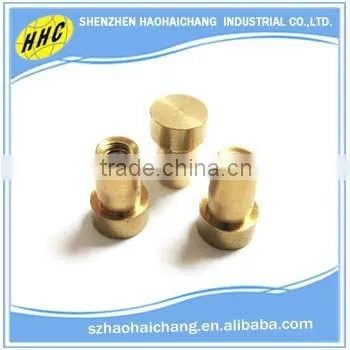 China Manufacturer OEM High Precision Hollow Threaded Brass Bolt and Screw photo-3