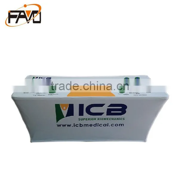 Factory Direct Round Spandex Cocktail Table Cover photo-2