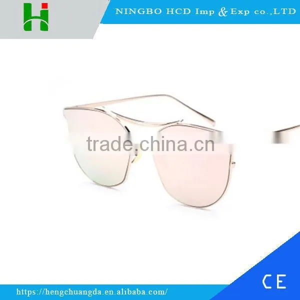 2016 Hot Sale Celebrity Fashion Metal Sunglasses photo-3