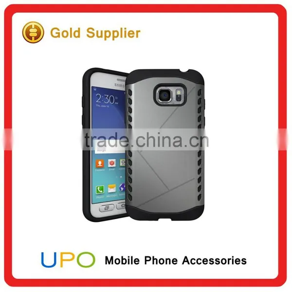 [UPO] Luxury 2 in 1 Hybrid TPU PC Dual Layer Rugged Protective Combo Armor Case for Samsung Galaxy S7 photo-2