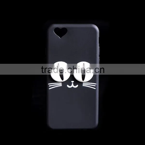 Lovely Cartoon Universal 3D TPU Silicone Phone Case For IPhone 6 6S photo-2