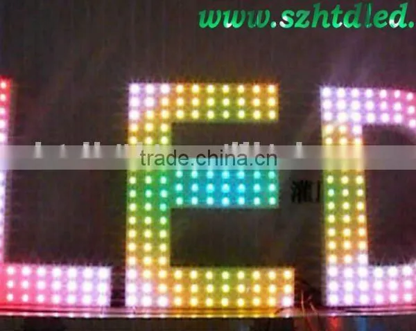 Full Color LED Pixel Light 12MM SMD RGB LP9883 UCS1903 WS2811 IP66 12V for Amusement Park Project photo-3