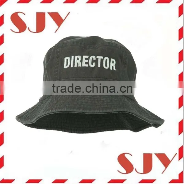 Custom Made Embroidery Dyed Bucket Hat photo-5