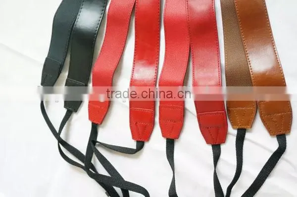 Customized Best Qulaity Genuine Leather DSLR SLR Camera Strap Shenzhen