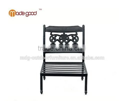 outdoor library reading chair armless chair