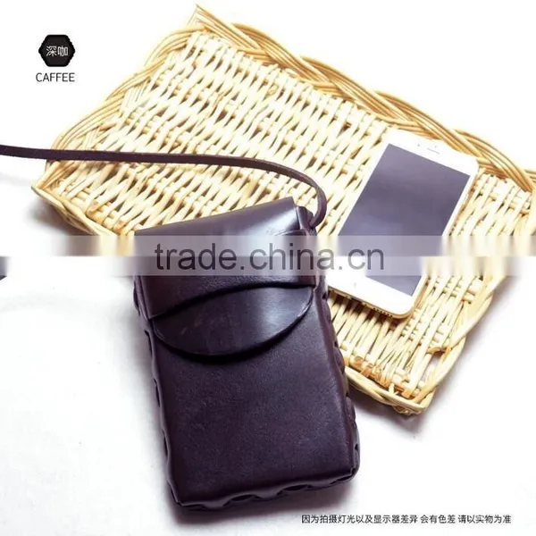 China Supplier Low Price Genuine Leather Phone Case for Mobile Phone