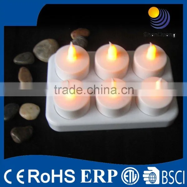 2015 New Arrival and Wholesale White Rechargeable Tealight Candle From China photo-6