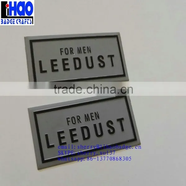 Customized High Grade Perfume Label, Metal Bottle Label StickerAluminum Bottle Badge photo-2