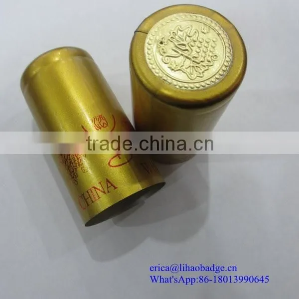 High Quality Colorful Clear Plastic Bottle Cap Shrink Wrap photo-2