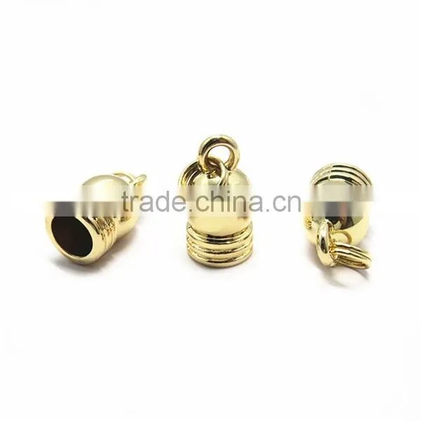 Gold Plating Metal End Cap For Leather Cord photo-3