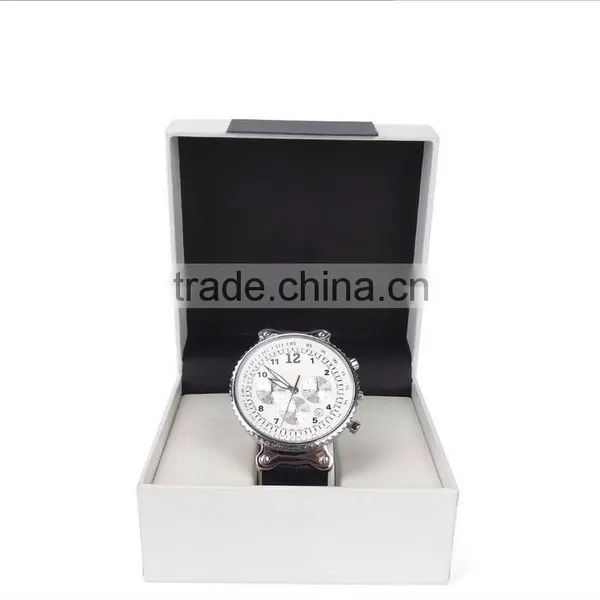 Chinese Factories Wholesale Custom Cheap Plastic Watches Boxes, Fashion Beautiful White Gift Box photo-2