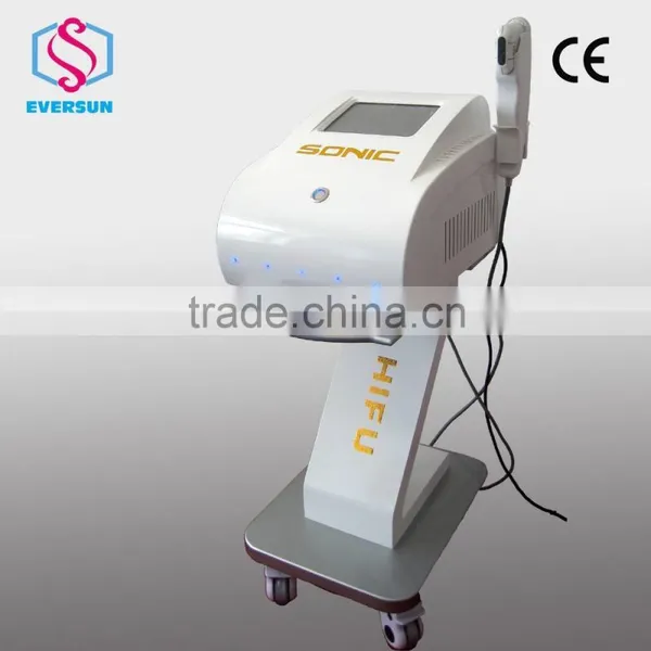 2015 Hot Sell! Portable Hifu Machine / High Intensity 4MHZ Focused Ultrasound Hifu For Wrinkle Removal / Hifu Face Lift Skin Tightening photo-2