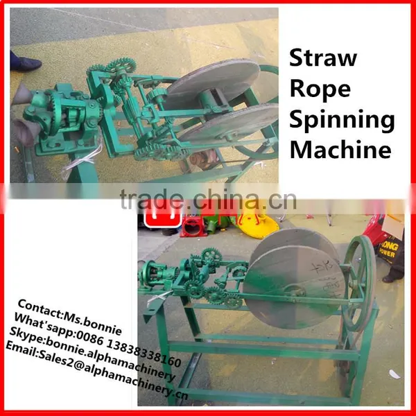 Neweek Farm Use Electric Semi-automatic Straw Rope Braiding Making Machine photo-6
