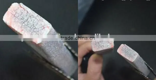 9*2.5*1.2cm Silver Flameless Hookah Charcoal