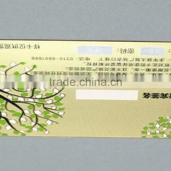 Engraved Printing Stainless Steel Metal Card With Top Quality photo-4