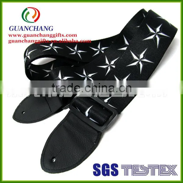 New products on china market custom dye sublimation printer guitar strap,novel products to sell