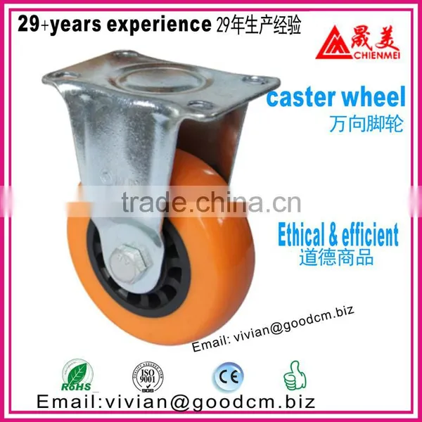 Hot Sale ISO9001 Certificated Long Working Life Rubber Industrial Caster photo-4