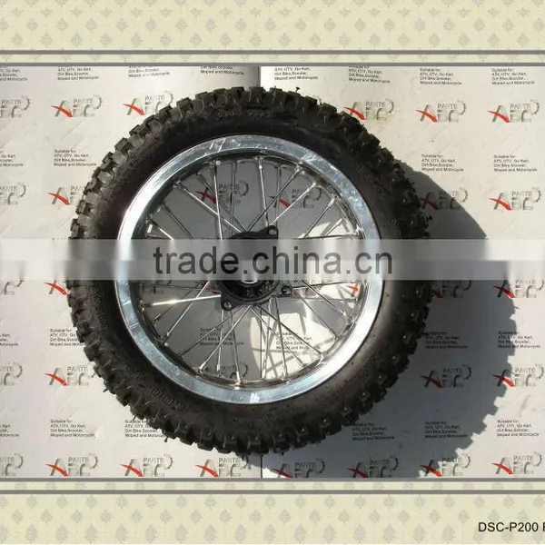 Wheel 3.00-12 for ATV Scooter Dirt Bike and go Kart Bearing 6301