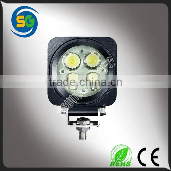 12w Motorcycle Parts Light Epistar Car LED Light Car LED Driving Light