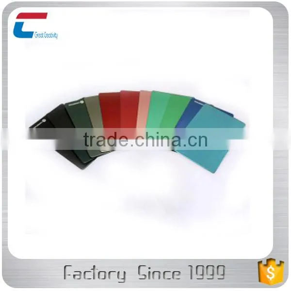 High Quality Wholesale Standard Anodized Blank Aluminum Cards photo-5