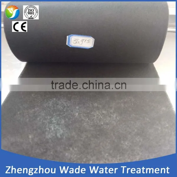 High Efficient Polyester Activated Carbon Non-woven Fabrics for Air / Water / Oil Filtration / Charcoal Filter Cloth Price photo-4