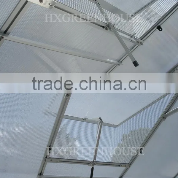 Vegetable Growing Aluminium Frame 6mm PC Sheet Garden Greenhouse photo-5