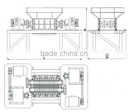 Plastic Bottle Cutting/slicing Scrap Metal Cans Shredding Machine photo-2